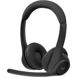 Комп'ютерна гарнітура Logitech Zone 300 Midnight Black (981-001407)