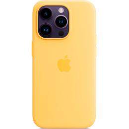 Чохол Silicone Case with MagSafe для Apple iPhone 14 Pro Max Sunglow AAA