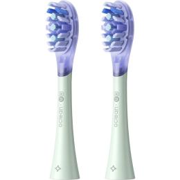 Насадка для зубной щетки Oclean UW01 G02 Ultra White Brush Head 2шт Green (6970810553529)