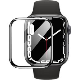 Захисне скло iLera PolyGlass 2.5 Black для Apple Watch 45 mm (iLAWPG04)