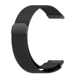 Універсальний ремінець DK Metal Milanesse Loop Magnetic Band для Huawei, Samsung, Xiaomi 22mm Black
