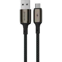 Кабель Proove Dense Metal USB-A to Micro-USB 1m Black (CCDM20001301)