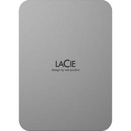 Зовнішній жорсткий диск LaCie Mobile Drive 4TB Moon Silver (STLP4000400)