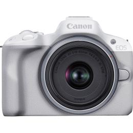 Беззеркальный фотоаппарат Canon EOS R50 Kit RF-S 18-45mm IS STM White (5812C030) UA