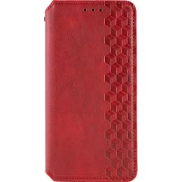 Чохол-книжка Getman Cubic Cover Case для Redmi 13 4G / Poco M6 4G Red