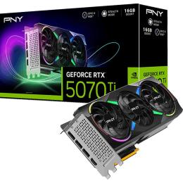 Видеокарта PNY GeForce RTX 5070 Ti ARGB EPIC-X RGB 16GB (VCG5070T16TFXXPB1) EU