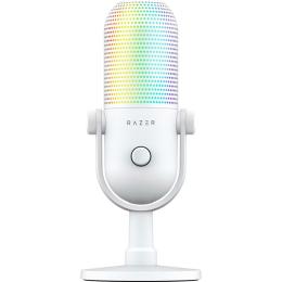 Мікрофон Razer Seiren V3 Chroma White (RZ19-05060200-R3M1)