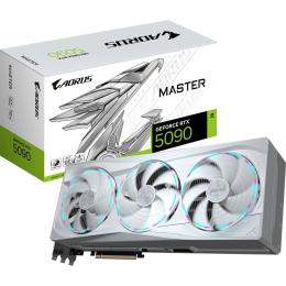 Видеокарта AORUS GeForce RTX 5090 MASTER ICE 32GB (GV-N5090AORUSM ICE-32GD) UA