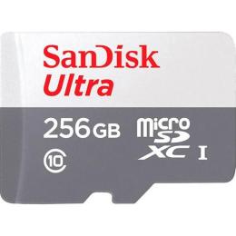 Карта пам'яті SanDisk microSDXC 256GB UHS-I Ultra A1 (SDSQUNR-256G-GN3MN)