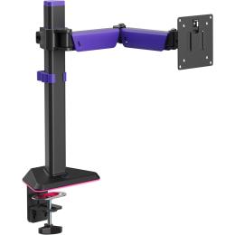 Настільне кріплення для монітора Gamepro MAG101V RGB 17"-40" Black/Violet