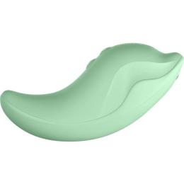 Вибратор и клиторальный стимулятор KissToy Heidi Green (SX3313)