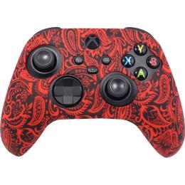 Чохол на геймпад Dobe Silicone Case для Xbox Series X/S Controller Red Ornament