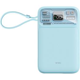 Внешний аккумулятор WiWU Wi-P016 10000mAh Blue