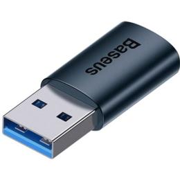 Перехідник Baseus Ingenuity Series Mini OTG USB 3.1 to Type-C Blue (ZJJQ000103)