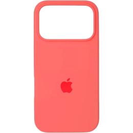 Чехол Silicone Case для Apple iPhone 17 Pro Max Peach AA
