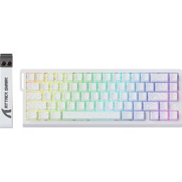 Клавиатура Attack Shark X68 HE RGB Magnetic Linear Switches White Contours (AS-6972792471020-WC)