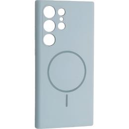 Чохол DK Luxury Silicone Case with MagSafe для Samsung Galaxy S25 Ultra Sky Blue