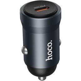Автомобільний зарядний пристрій Hoco Z62A Energy Metal Gray