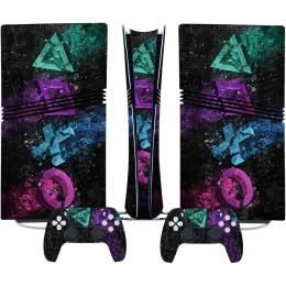Наклейки для консолі DK Console Skin Sticker для PS5 Pro Digital (0773)