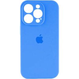 Чохол Silicone Case Camera Protect для Apple iPhone 16 Pro Max Surf Blue AA