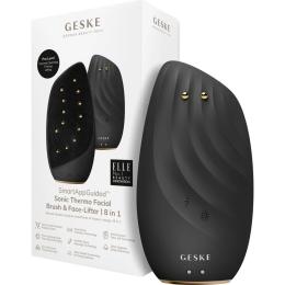 Чистящая щетка для лица GESKE Sonic Thermo Facial Brush&Face-Lifter 8в1 Gray (HB0086)