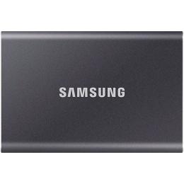 Зовнішній SSD накопичувач Samsung T7 2TB Titan Gray (MU-PC2T0T/WW)