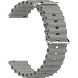 Універсальний ремінець для смарт-годинників DK Ocean Band 22mm Grey