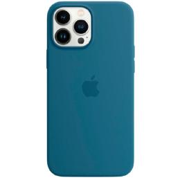 Чохол Silicone Case з MagSafe для Apple iPhone 13 Pro Max (6.7) Blue Jay (MM2Q3)