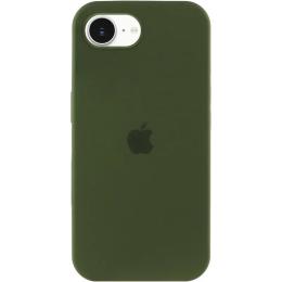 Чохол Silicone Case для Apple iPhone 16e Dark Olive AA