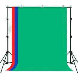 Фон хромакей с держателем Puluz Stand Backdrop Crossbar Bracket Kit 2x2m Red/Blue/Green (PKT5204)