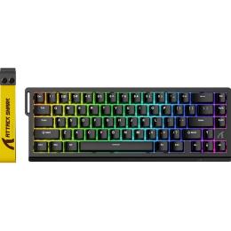 Клавиатура Attack Shark X68 HE RGB Magnetic Linear Switches Black (AS-6972792471044-B-UA)