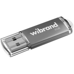 USB флеш-накопитель Wibrand Cougar 8GB USB-A 2.0 Silver (WI2.0/CU8P1S)
