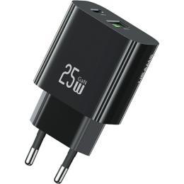 Сетевое зарядное устройство Usams T65 US-CC315 25W Black (CC315TC01)