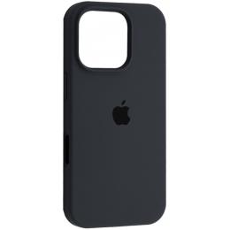 Чохол Silicone Case для Apple iPhone 16 Pro Dark Gray AA