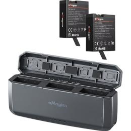 Зарядное устройство Telesin aMagisn AP2425 + 2 аккумулятора для GoPro HERO13