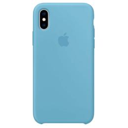 Чохол Silicone Case для Apple iPhone X / Xs (Cornflower) AAA