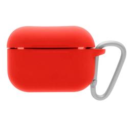 Чохол Blueo Silicone Case + Carbine для Apple AirPods Pro Red