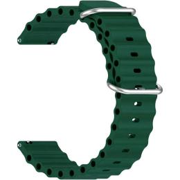 Універсальний ремінець для смарт-годинників Ocean Band 20mm Forest Green