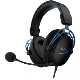 Игровые наушники HyperX Cloud Alpha S Blue (HX-HSCAS-BL/WW / 4P5L3AA)
