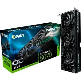 Відеокарта Palit GeForce RTX 5070 Infinity 3 OC (NE75070S19K9-GB2050S) UA