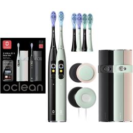 Електрична зубна щітка Oclean X Ultra 20 S Duo Set Green+Black (6970810557152)