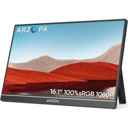 Портативный монитор Arzopa 16,1` Z1C IPS Full HD Black