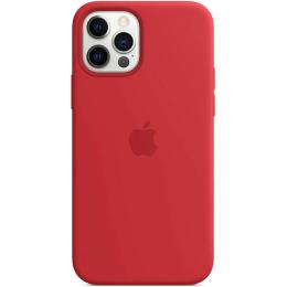 Чохол Silicone Case з MagSafe для Apple iPhone 12/12 Pro (Red) ААА