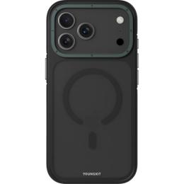 Чехол YoungKit Rocky Sand Magnetic для Apple iPhone 18 Pro Black