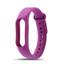 Силіконовий ремінець для Xiaomi Mi Band 3/4 (Purple)