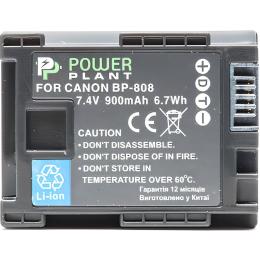 Аккумулятор PowerPlant BP-808 для Canon (DV00DV1260)