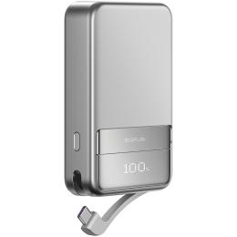 Зовнішній акумулятор EcoFlow RAPID Magnetic 10000mAh 65W Silver