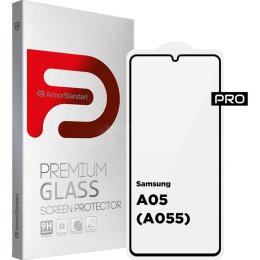 Захисне скло ArmorStandart Full Pro Glass для Samsung A05 Black (ARM73266)