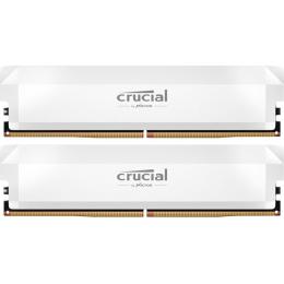 Модуль пам'яті DDR5 Crucial 2x16GB 6400 MHz Pro OC White (CP2K16G64C32U5W)