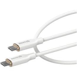 Кабель Senteo SL-01 Serpens Series USB-C to USB-C 100W 1m White